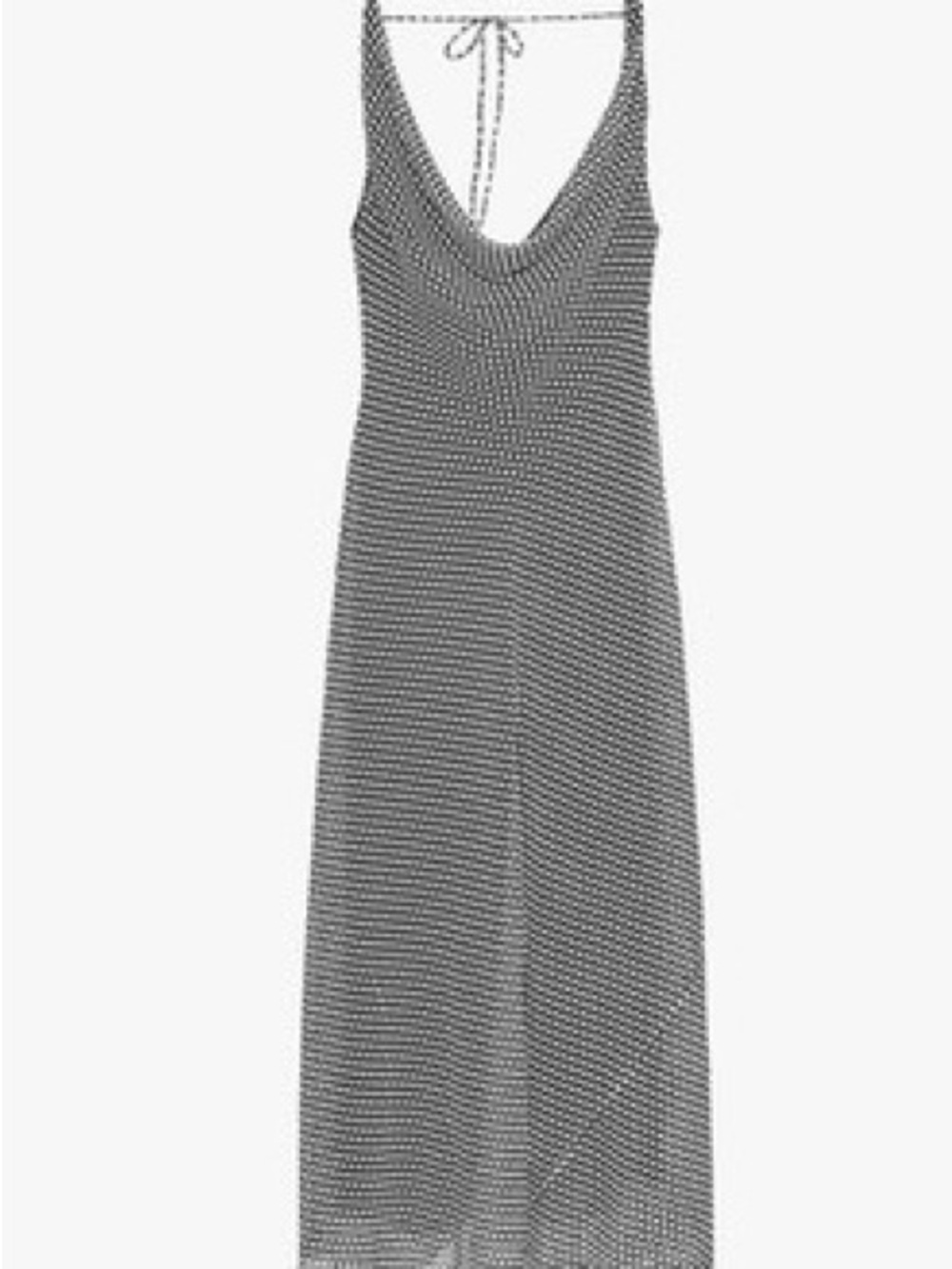 ZARA Polka Dot Maxi Dress - Picture 3 of 8